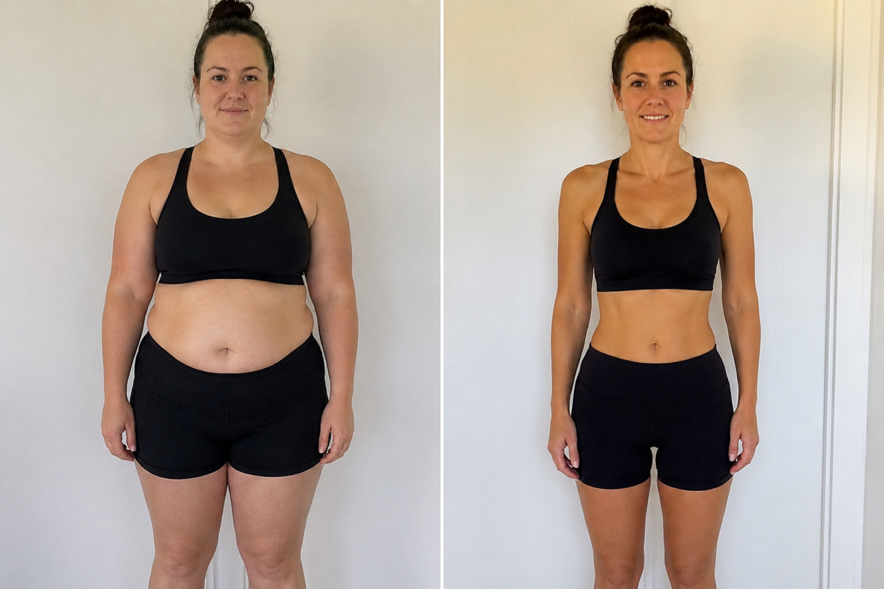 Natalie lost 19kg