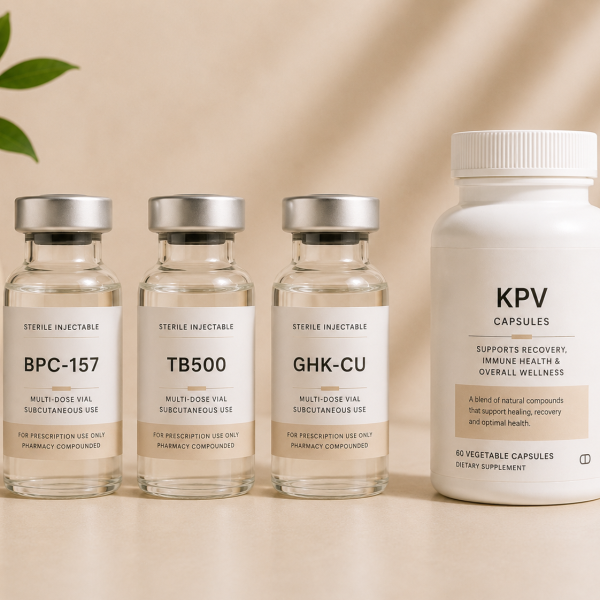 GHK-CU, BPC157, TB500, KPV - Bundle and Save